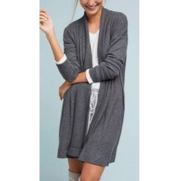Anthropologie Sweaters - NWT Anthropologie COA Brushed Fleece Cardigan Sz M